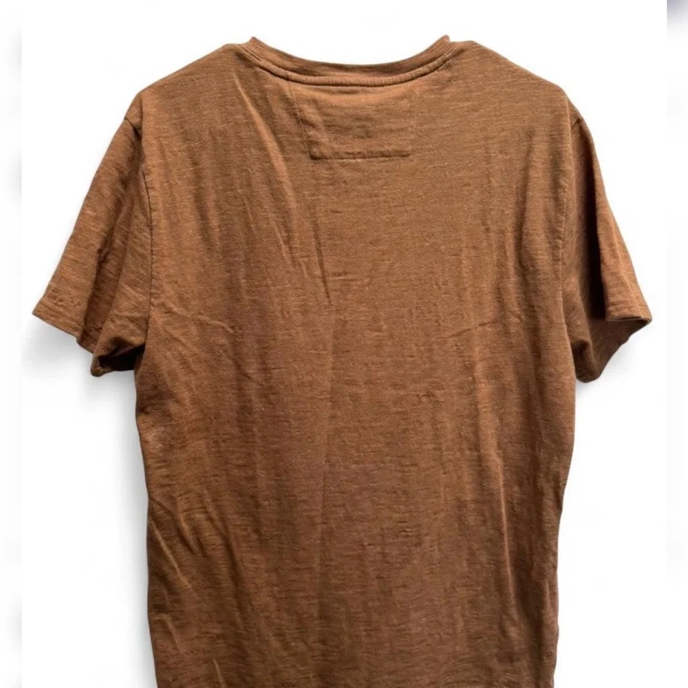 Banana Republic Vintage 1978 Brown Short-Sleeve Henley